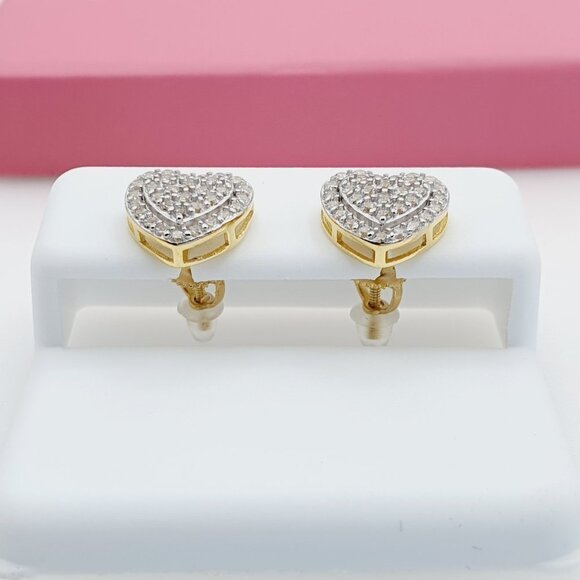 "925 Sterling Silver Cubic Zirconia Earrings, U19254614 - Picture 2 of 10